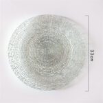 Wholesale Glass Charger Plate PZ-004 - Image 4